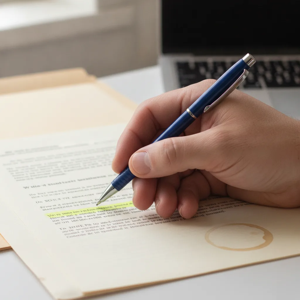 arizona-felony-statute-review-sexual-assault-mesa Attorney reviewing Arizona felony statute document for sexual assault case